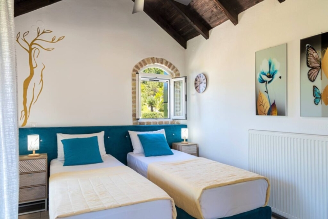 Villa Claire Corfu Bedroom 3 - Top Floor