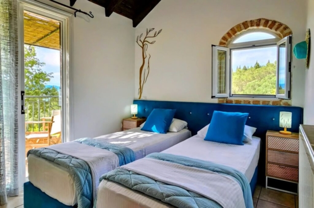 Villa Claire Corfu-Interior-Bedroom-3